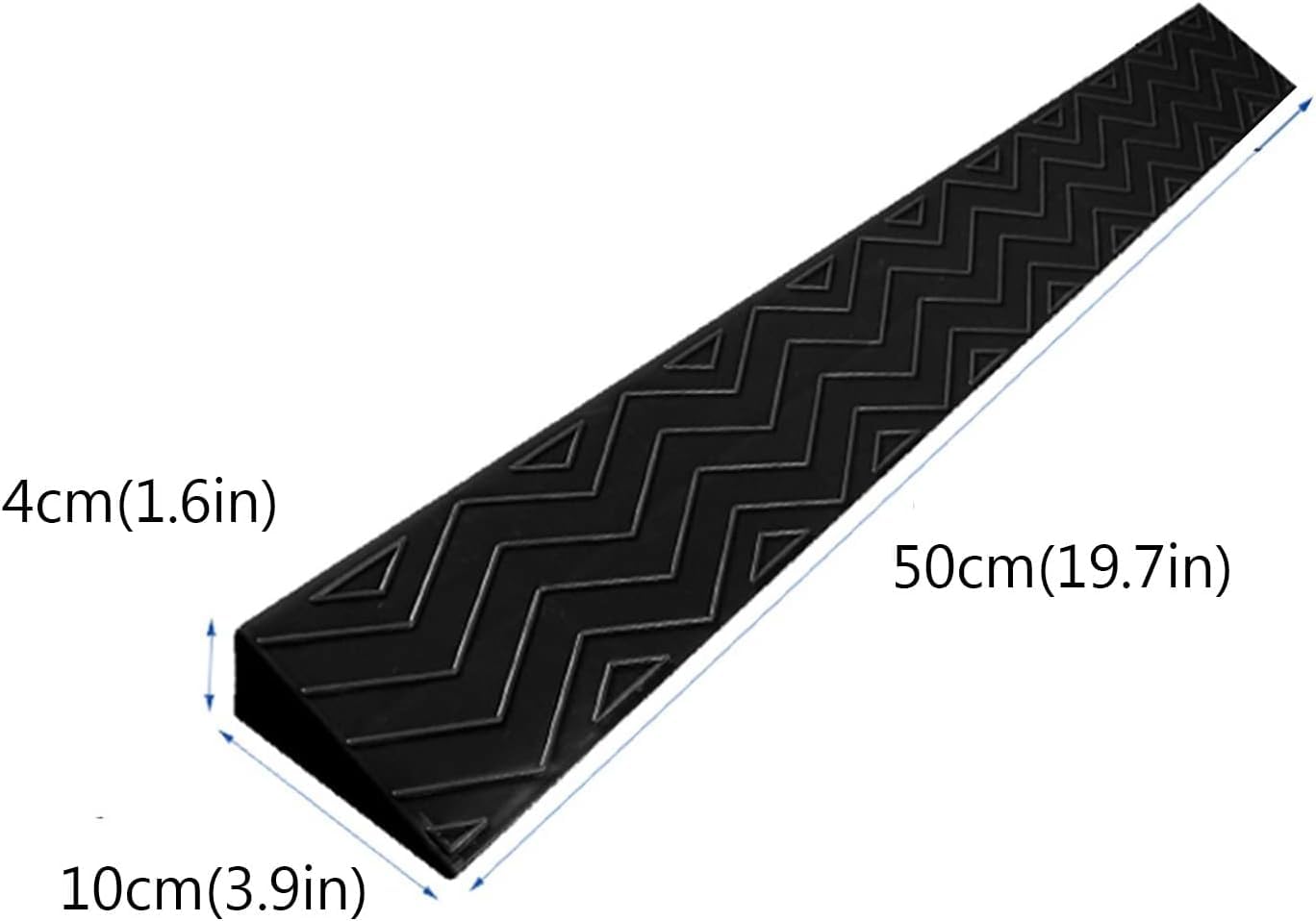 Przenośny Robot Zamiatający Do Wnętrz Rampa Progowa, Rampy Dla Wózków Inwalidzkich Z Pvc O Wysokości 1-4 Cm, Antypoślizgowy Plastik Do Roweru Skuter Bagaż Pojazdy Elektryczne, Yellow, 40x8x2cm
