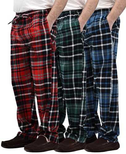 Image of Andrew Scott Men's Flannel Drawstring Pajama Pants