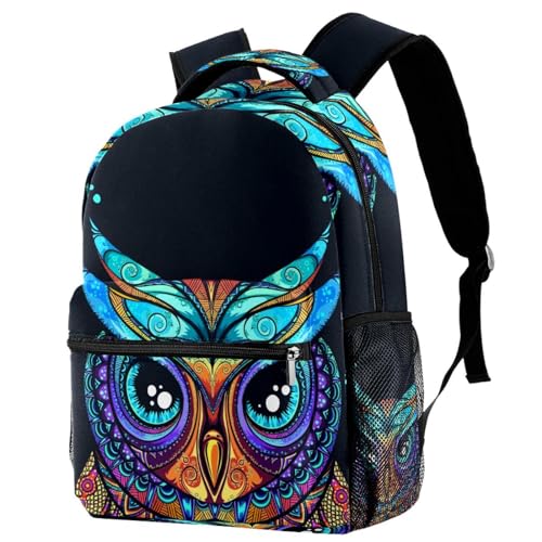 Sac de voyage décontracté motif hibou pour les sorties des ados et filles