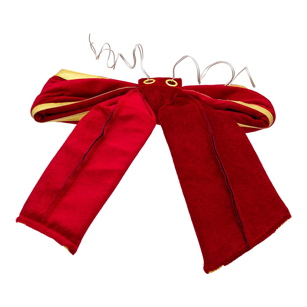 Kurt S. Adler Nœud Rouge et doré, 30,5 cm