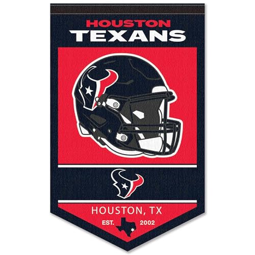 WinCraft Houston Texans Heritage History Banner Pennant