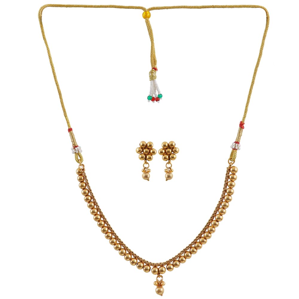 See full amazon price history chart for Vientiq Gold-Plated Traditional Marathi Choker Necklace & Earrings (Jewellery Set) Vientiq Gold-Plated Traditional Marathi Choker Necklace & Earrings (Jewellery Set) (B0CJ2QWQZ8) Amazon Price History, Amazon Price Tracker