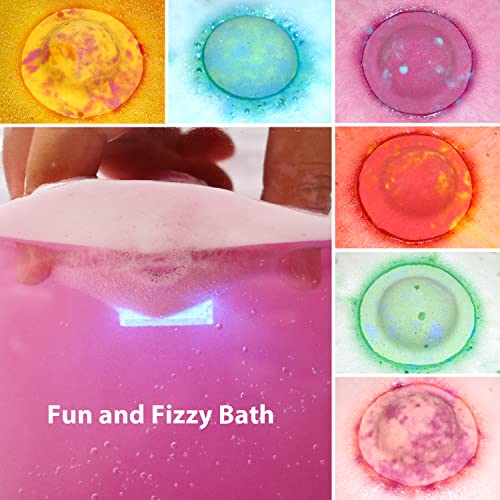 Bath-Bombs-with-Surprise-InsideBath-Bombs-Kids-Gift-SetHandmade-6-Essential-Oil-Rich-Flying-Saucer-Lit-Up-GlowingRelaxing-Moisturizing-and-Nourishing-Dry-Skin-Give-Men-Women-Bubble-Bath-SPA-Kit