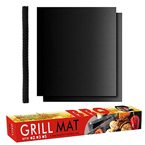 FAGORY - Juego de 2 fundas universales para horno de teflón, reutilizables, antiadherentes, resistentes, 50 x 40 cm, incluye protector para rejilla de horno