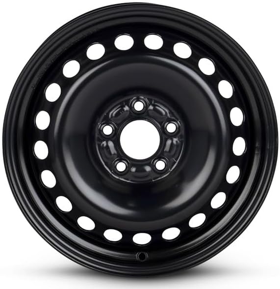 New OEM Replacement Wheel 16x6.5 in for 2012-2014 Ford Focus Painted Black Steel Rim 5-108mm