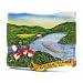 Goldenes Dreieck Chiang Rai North Garden 3D Handgemalter Harz-Magnet Kühlschrank Bangkok Thailand Hua Hin Chiang Mai Tempel Wat Arun Buddha Elephant Palace Schwimmender Markt Pattaya Beach Thai Boxing