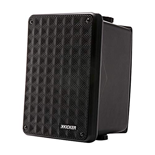 Haut-parleurs Kicker 6,5 pouces avec caisson noir pour sonorisation auto - 4