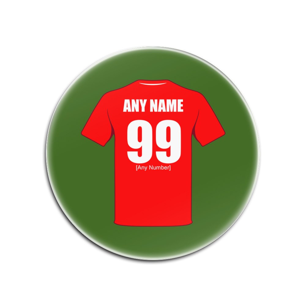Dessous de verre Crawley Town personnalisables pour fans de foot