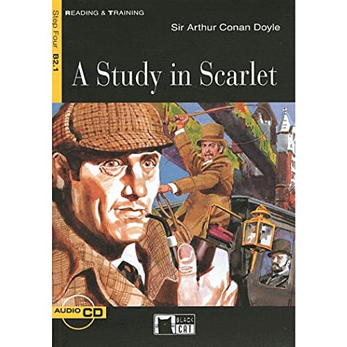 Study in Scarlet+cd [Lingua inglese]: A Study in Scarlet + audio CD