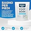 Pediluvio di Qualità con Olio di Tea Tree e Sale di Epsom | Trattamento Anti Funghi per Unghie e Piede d'Atleta | Idratante e Deodorante | Esfoliante