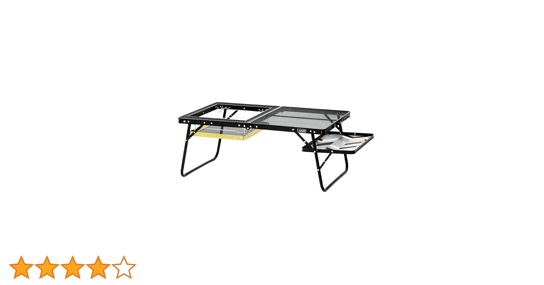 【再販】メッシュテーブル Amazon | アイアンメッシュローBBQテーブル | KZM | テーブル