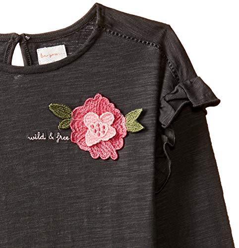 Image of Mothercare Girls Floral Regular Fit Long Sleeve Top