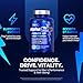 Pills for Men Fast Acting - Male Enhancing Supplement Testosterone Booster - Blood Flow, Libido, Size, Girth, Hardness, Stamina, Enlargement, Growth - Natural Performance Enhancer - 2 Month Supply