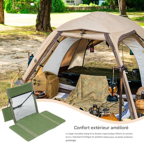 Tapis de assise pliable pour camping et pique-nique