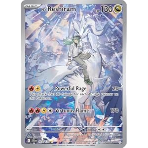 Pokemon – N’s Reshiram 167/159 – Journey Together – Illustration Rare – Foil Single Card