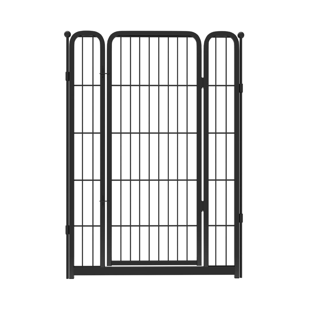FXW Add-On Gate Panel for Indoor Dog Playpen, 100cm(H), Black, Patented — image 1
