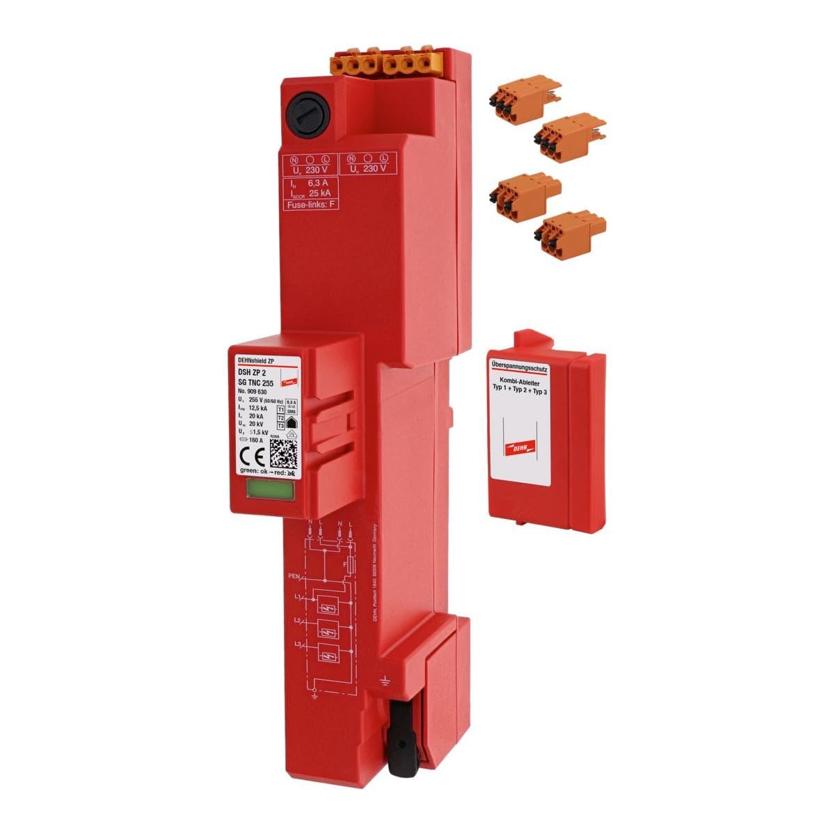 Parafoudre combiné DSH ZP 2 SG TNC 255 évite les pannes de courant liées aux orages