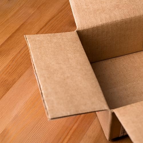 Image of BonKaso 3 Ply Corrugated Boxes for Packaging | 15 inchx11 inchx9 inch (Pack of 25) | Brown Cardboard Packing Boxes for Shipping, Moving & Storage | Large Carton Boxes for Courier & Goods Transportation