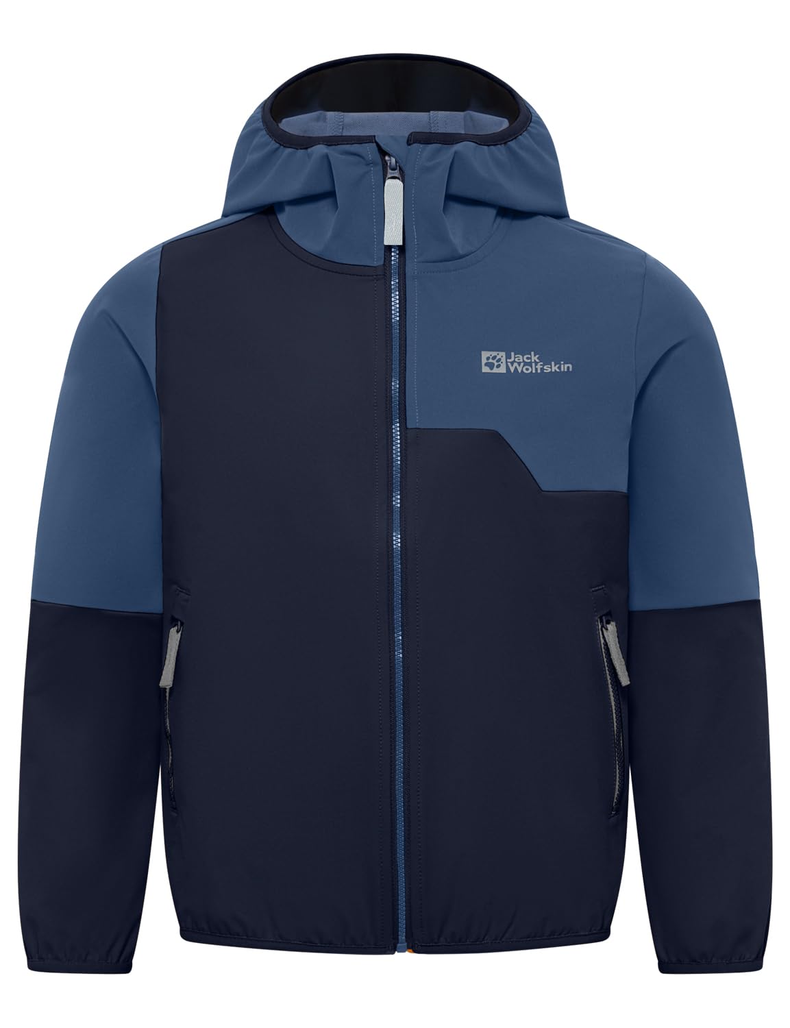 Jack Wolfskin Turbulence Hooded Jkt K Veste softshell Mixte enfant