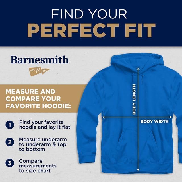 Barnesmith NCAA Unisex Hooded Sweatshirt, Veritas Logo in Tackle Twill Applique - Image 5