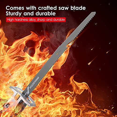 Funien Compacte accu-reciprozaag Elektrisch 21V Veelzijdige reciprozaag hand met hoog vermogen voor hout/PVC/metaal - Afbeelding 5