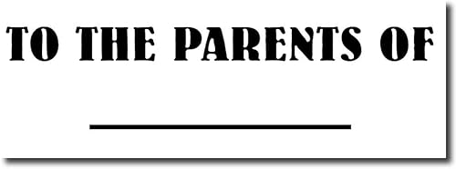 Miniatura 2 de Sello escolar – Tinta negra autoentintada para los padres del sello, ideal para profesores de educación especial, herramienta de comunicación
