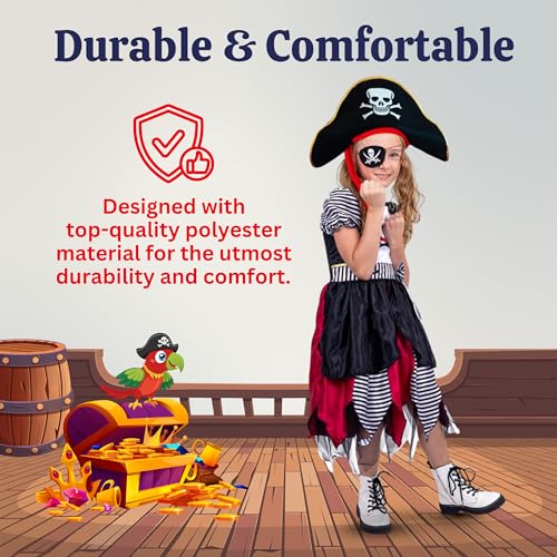 Disfraz de Pirata para Niñas miniatura 5