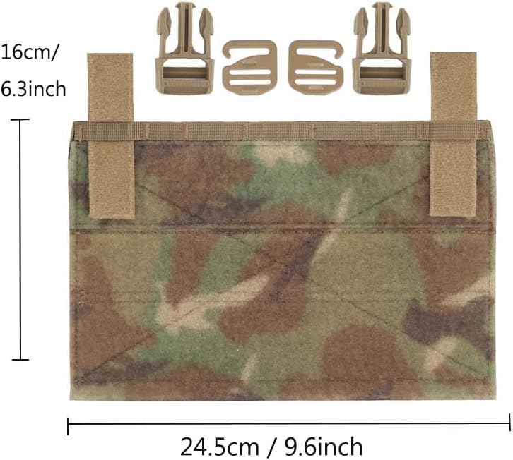 Tactical Gear Crye Precision Front Panel Hook and Loop Placard Platform Vest Adaptive Accessory Plate Board