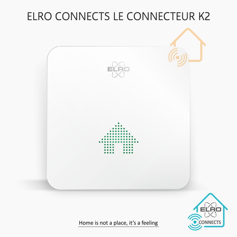 ELRO Connects K2 Connector SF50GA - Łączy wszystkie produkty ELRO Connects z aplikacją ELRO Connects 2.0