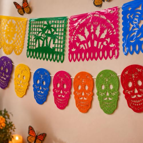 Dia De Los Muertos Ofrenda Decorations for Day of the Dead Altar 59 Pcs - image 6