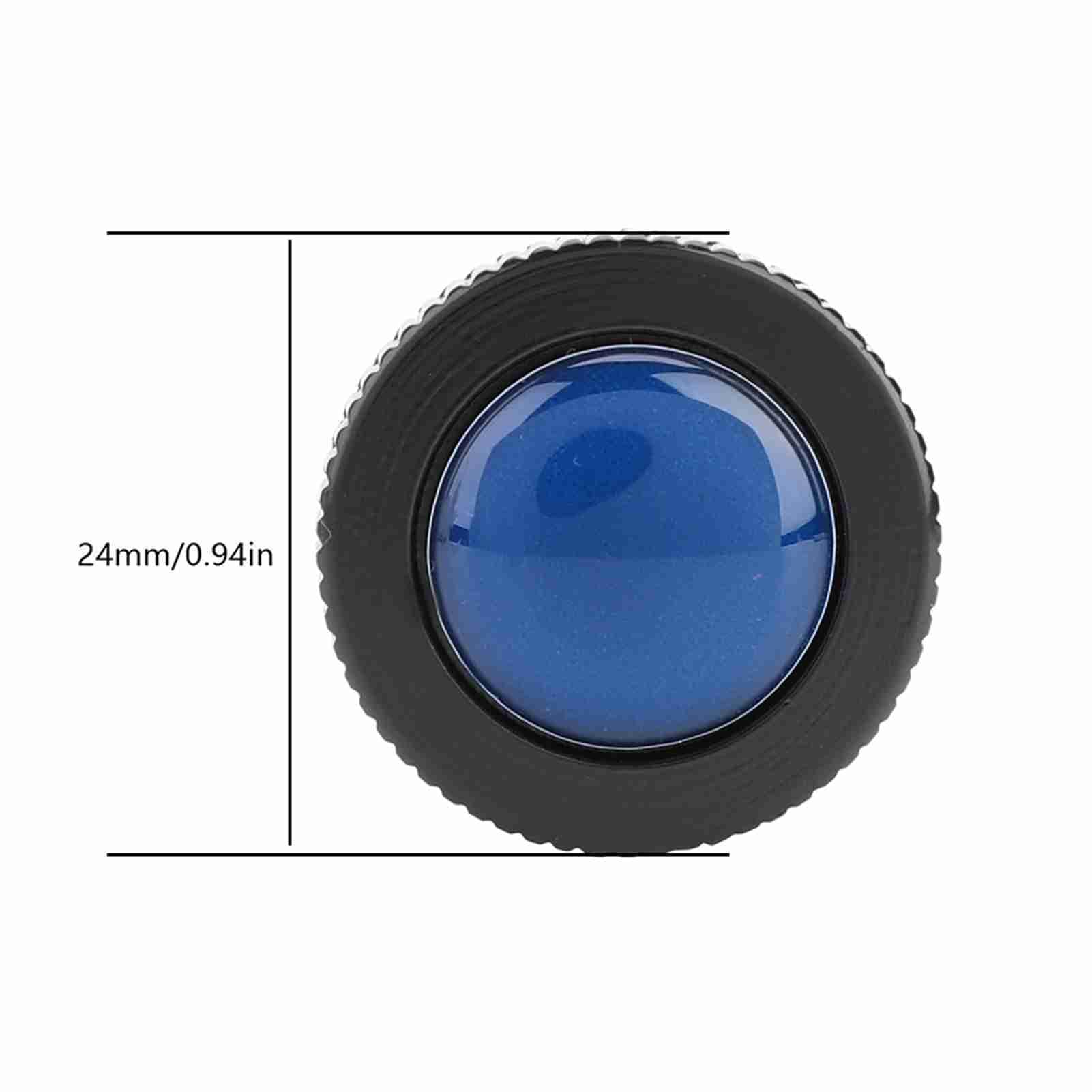 Mini piastra rotonda a sgancio rapido in lega di alluminio, treppiede ad azione compatta, ultraleggero, ad alta resistenza, blu (Blu)