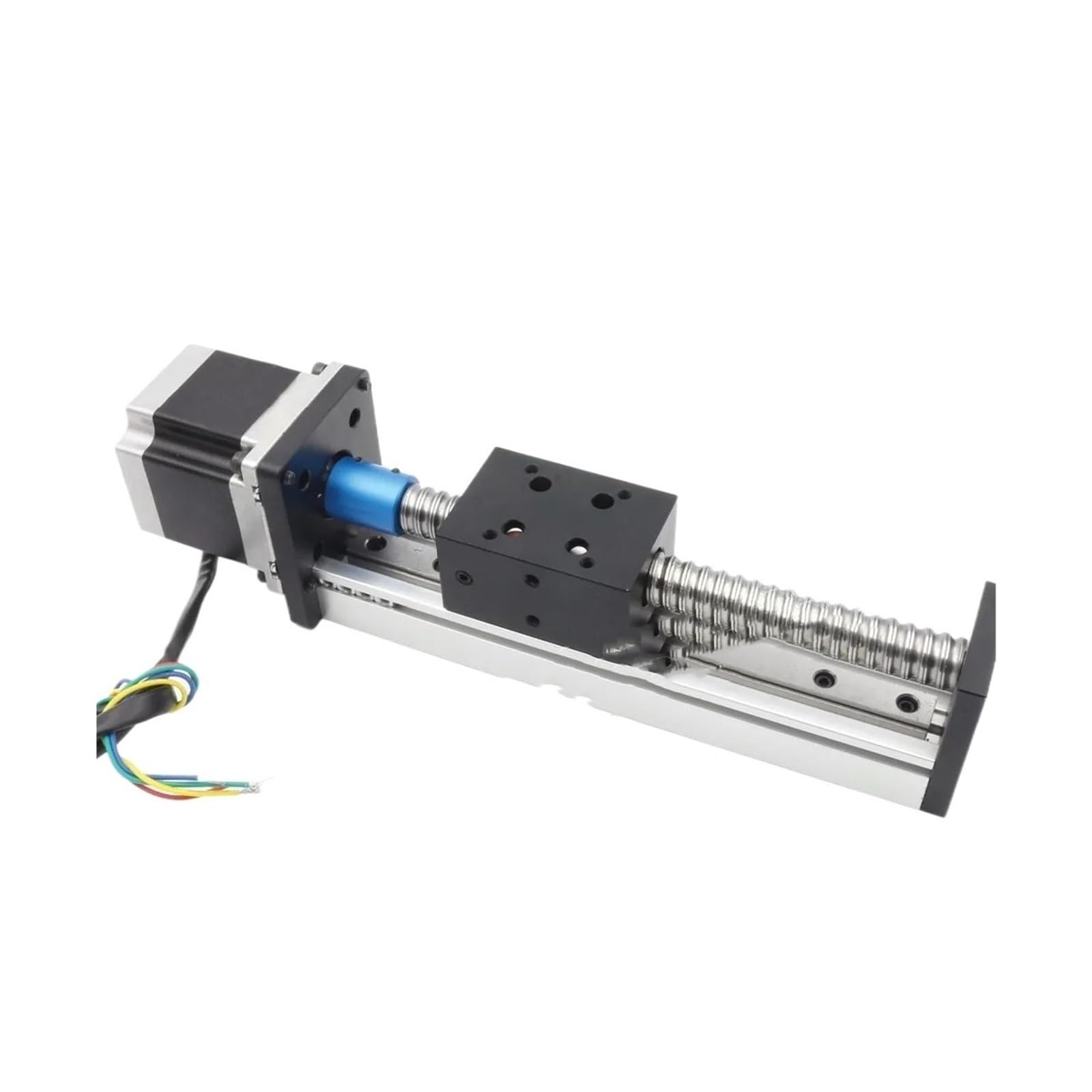 Guía lineal CNC con tornillo de bola para eliminar vibraciones en movimientos mecánicos