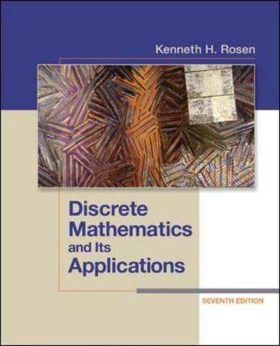 Loose Leaf Version for Discrete Mathematics and Its Application 7th edition by Rosen, Kenneth (2011) Loose Leaf