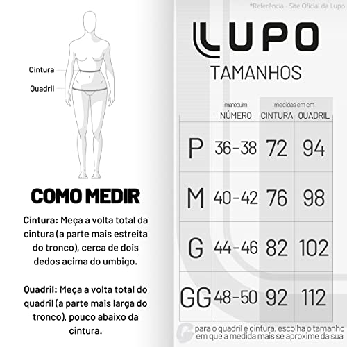 Calça Legging Lupo Up Control Feminino Adulto | Verde Oliva | M | 71502-0021404530_01UN