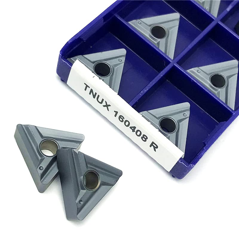 10 piezas TNUX160408R LT10 insertos de carburo para torno CNC miniatura 6