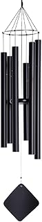 Music of the Spheres - Pentatonic Mezzo, Small-Medium Handcrafted Wind Chime, Precision Tuned, Weather-resistant Unique Outdoor Wind Chimes, 38"