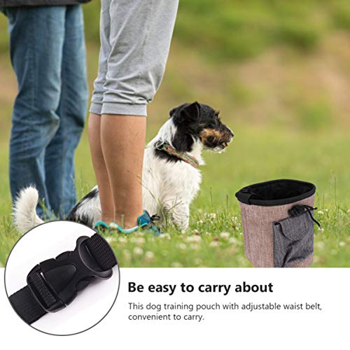 KESYOO Bolsa de treinamento para petiscos para cães e animais de estimação, bolsa de cintura para tr