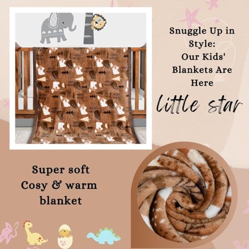 Image of Florida All Season AC Baby Blanket Swaddler Wrapper Flannel Soft and Comfortable for 0-5 Years Babies with Adorable Prints and Designs