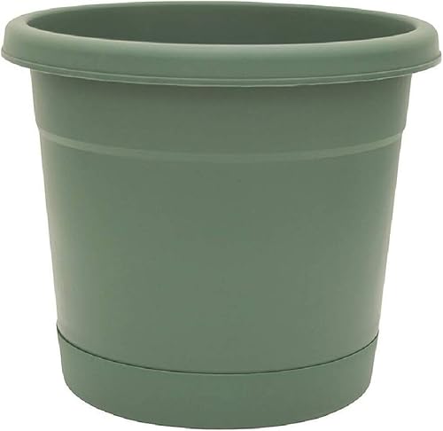 Att Southern Rn1207og Riverland - Macetero verde oliva, 12 pulgadas
