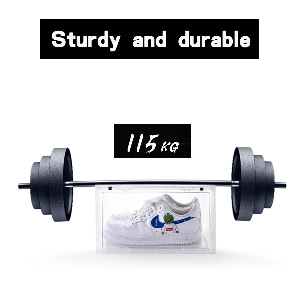 K T Z Shoe Boxes Clear Plastic Shoe Box Magnetic Desertcart