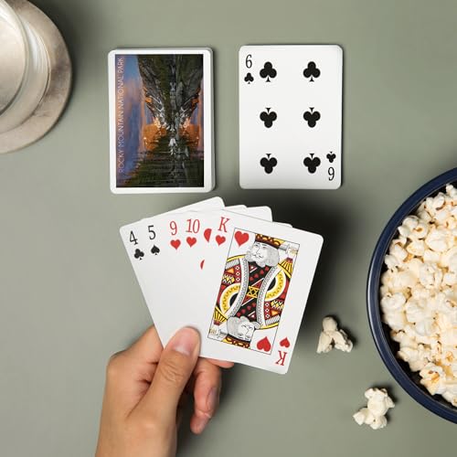Baraja de Poker Lantern Press Rocky Mountain Dream Lake miniatura 2