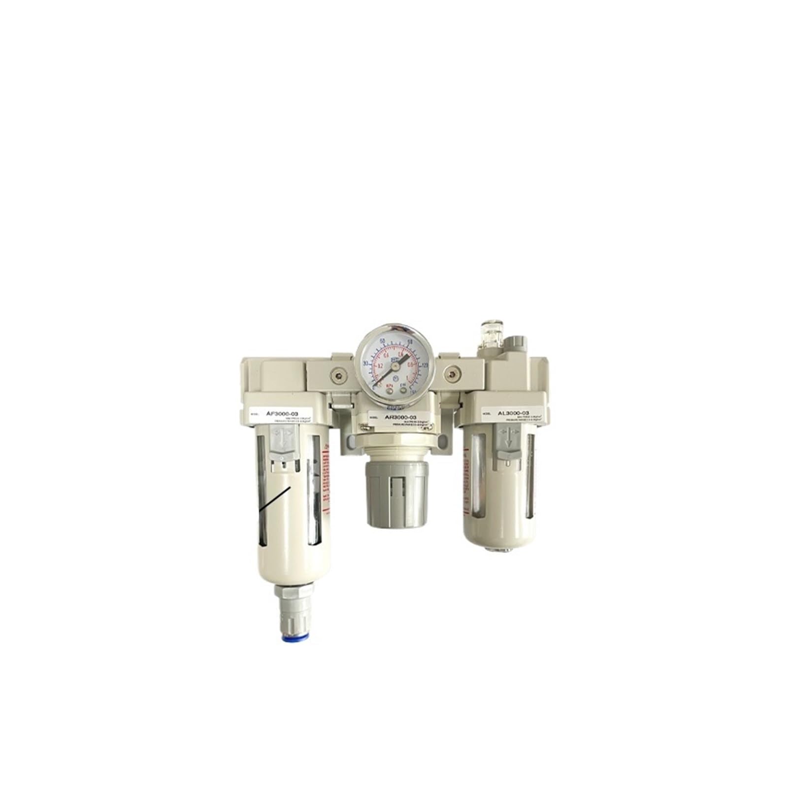 Regolatore di Pressione Manometro Compressore d'Aria Filtro Separatore Olio-Acqua Filtro Acqua AC5000-06 AC5000-10(Copper AC5000-06D)