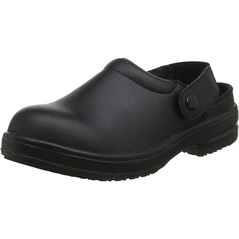 Lites Safety Footwear A813-39 Unisex Safety Clogs, Size 39, Black