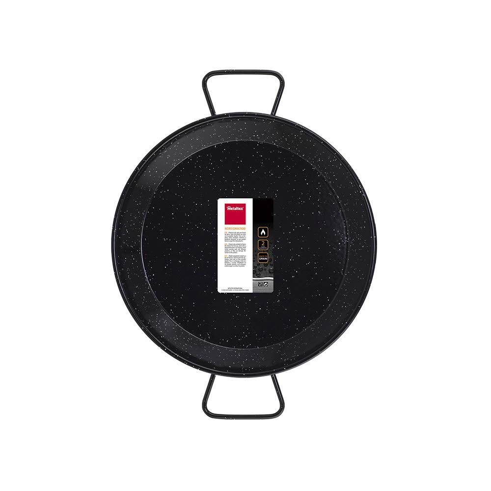 Metaltex Stal Paella emaliowana 38 cm 8 porcji