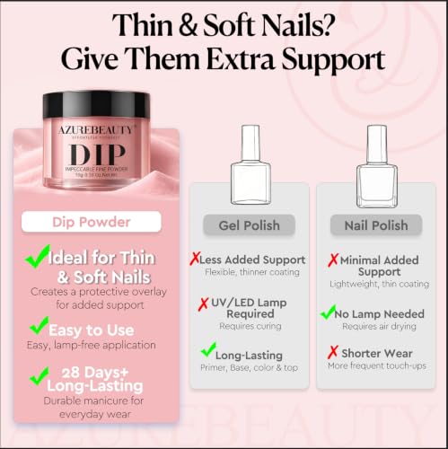 Orange Brown Dip Powder Nail Kit DROPS TO (Color: Orange Sparkle) - image 2