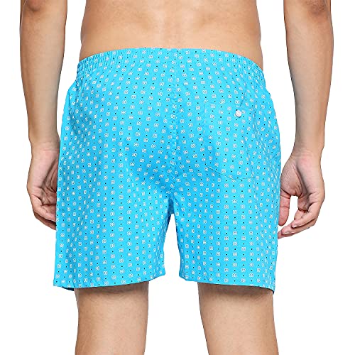 Image of Longies Men's Cotton Printed Regular Boxer Shorts