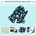 siphylline Fashion Football Navy Blue cute running mittens snow gloves toddler guantes para nieve ni?a