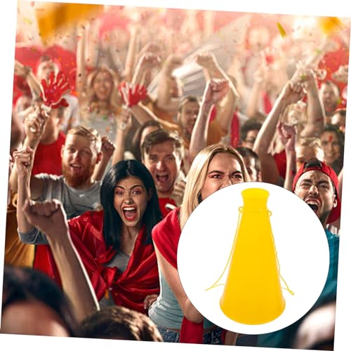 HEMOTON Trąbka Do Kibicowania Plastikowy Megafon Trąbki Imprezy Przenośny Megafon Trąbka Do Cheerleadingu Plastikowa Trąbka Do Robienia Hałasu Upominek