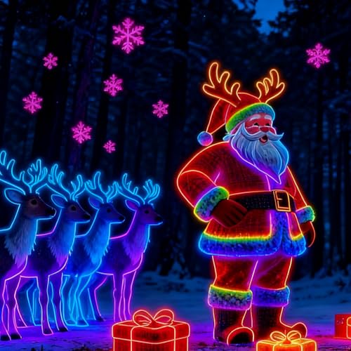 Bannière de porte de garage de Noël décorative et plate en grand format 2D - 8