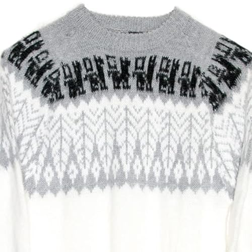Gamboa Alpaca Sweaters Women Fair Isle Sweater Women's Alpaca Sweater Ladies Sweaters For Winter White And Black #TOP3